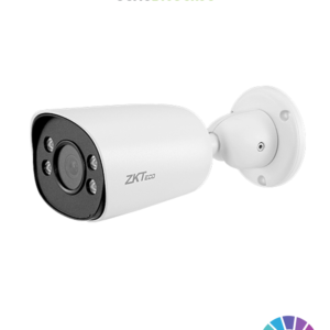 ZKTECO BS-852B31C-S2-C-MI-S – Cámara IP Bullet Full Color de 2 MP, Serie BioSense, Lente 2.8 mm, Micrófono Integrado, Video Analítico IVA, Visión nocturna a color hasta 30 m, PoE, IP67, Onvif y Carcasa Metálica